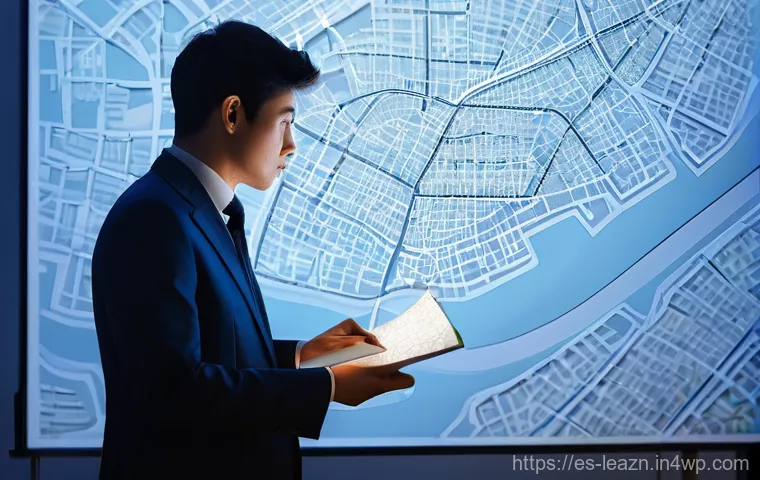 실패에서 배우는 자기 주도 학습의 기회 - **"Learning from Setbacks as Stepping Stones"**: A person, perhaps a young professional in smart cas...