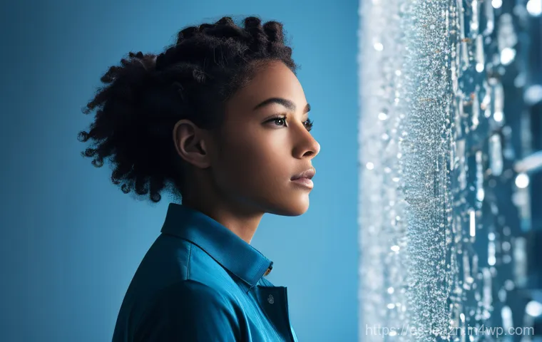 실패에서 배우는 자기 주도 학습의 기회 - **"Learning from Setbacks as Stepping Stones"**: A person, perhaps a young professional in smart cas...